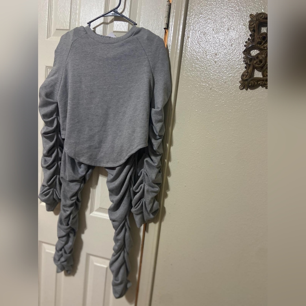 2 piece gray set